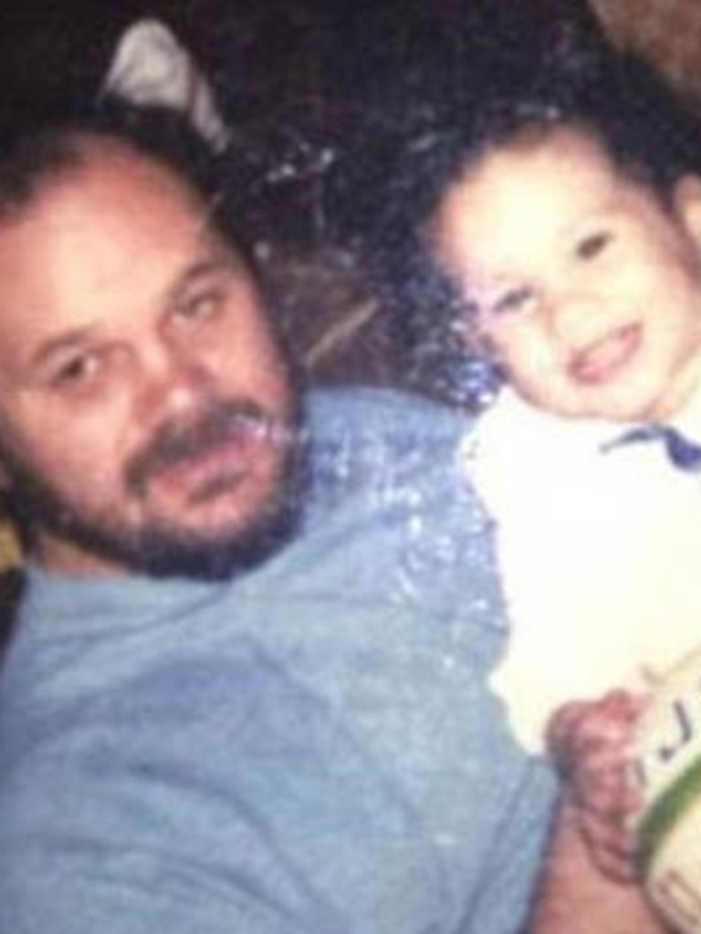 Meghan pictured with her father Thomas Markle when she was a child. Picture: Supplied/ Instagram