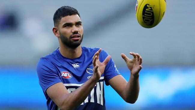 Tarryn Thomas scored 135 KFC SuperCoach points in Round 19. Picture: Will Russell/AFL Photos.