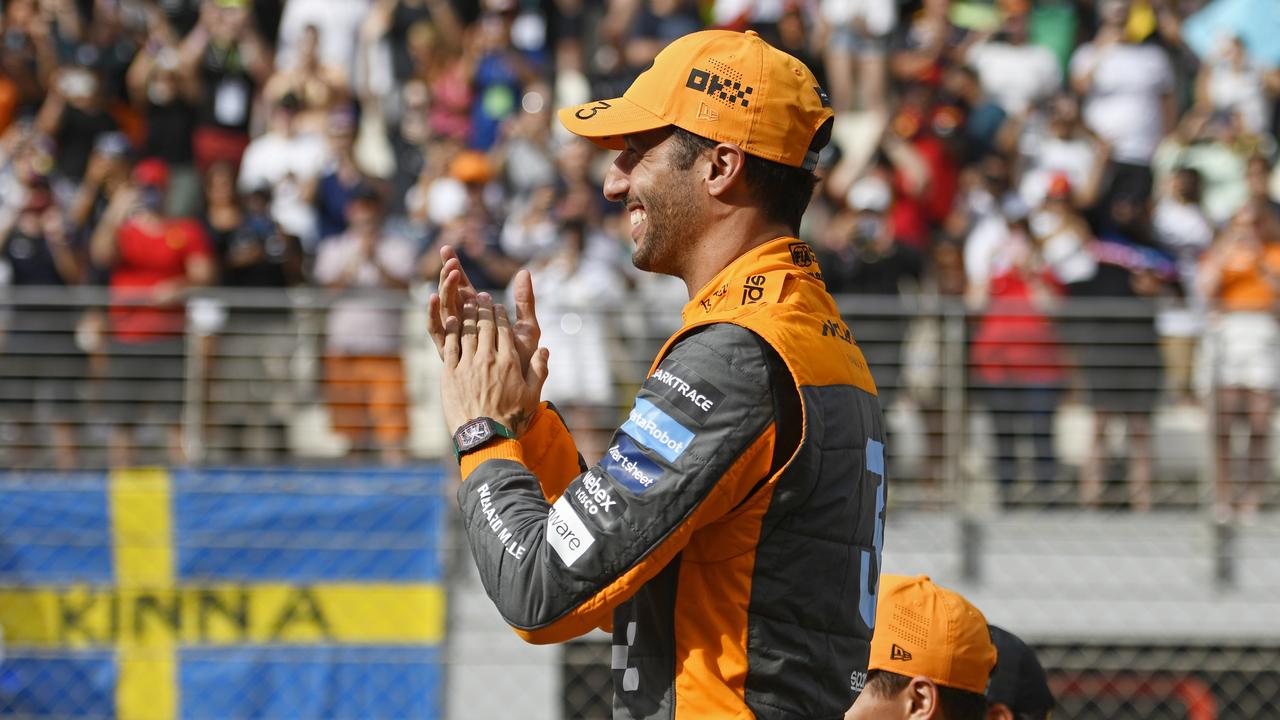 F1 Abu Dhabi Grand Prix 2022: Daniel Ricciardo in emotional scenes ...