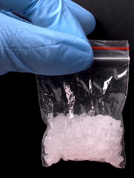 Sam Draper was caught with 26 grams of ice — more than five times the indictable quantity.