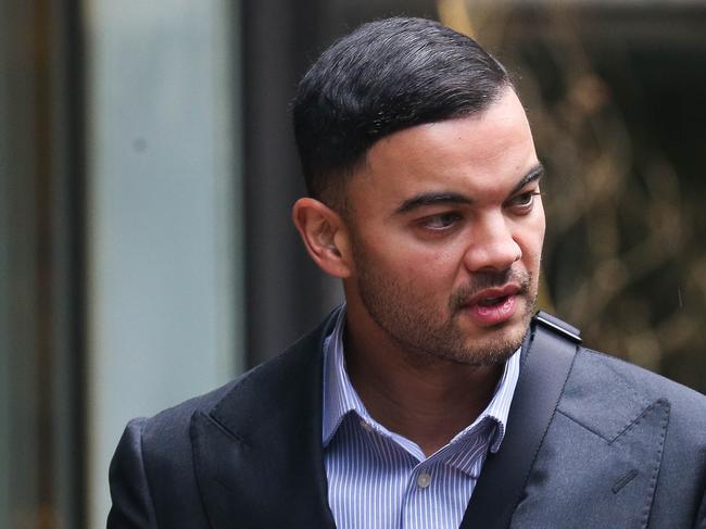 SYDNEY, AUSTRALIA - NewsWire Photos - May 24 2022: Australian musician Guy Sebastian, is seen leaving the Downing Centre District Court in Sydney. Picture NCA Newswire/ Gaye Gerard