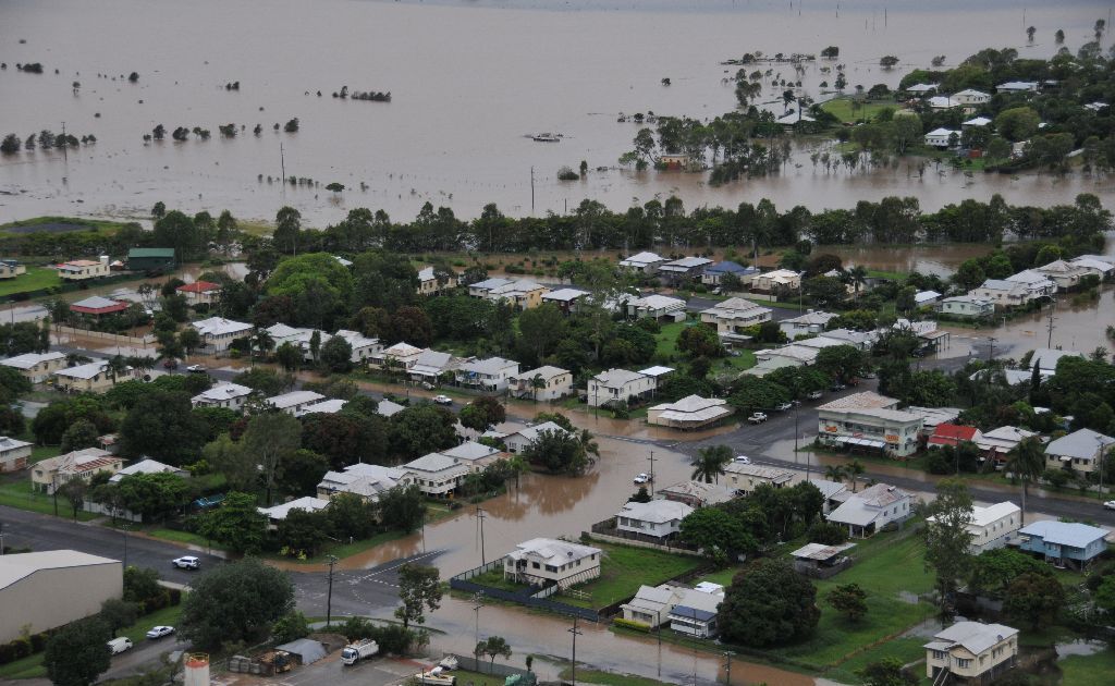 Aerial view of Rockhampton flooding | The Courier Mail