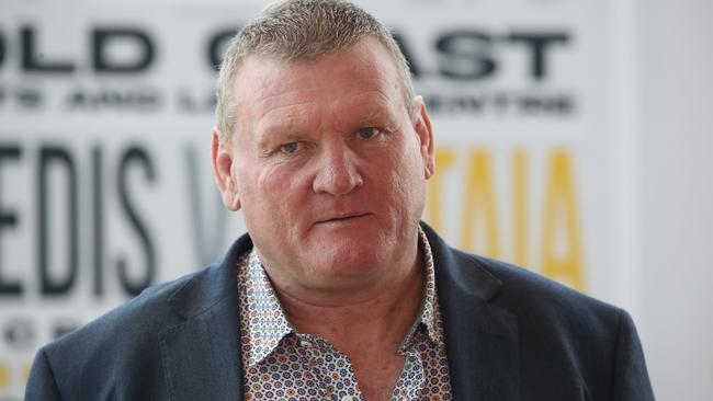 Opetaia’s former promoter Dean Lonergan is suing the Australian champion for breach of contract. Picture: Glenn Hampson