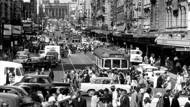 Bourke Street, 1962.