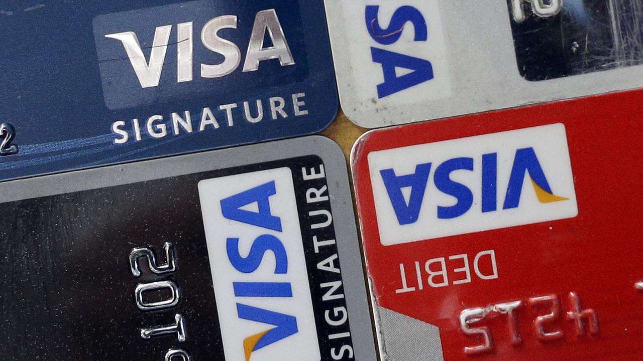 Visa has launched a pilot program with payment and crypto platform Crypto.com. Picture: AP Photo/Patrick Semansky