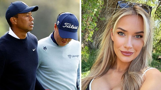 Tigers Woods' prank has sparked a firestorm. Pic: Getty/Instagram