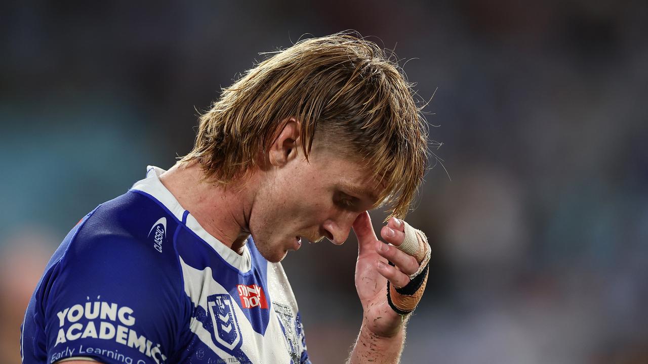 Jacob Preston found himself sin-binned for a hip-drop tackle and could be facing a stint on the sidelines. Picture: Getty Images.