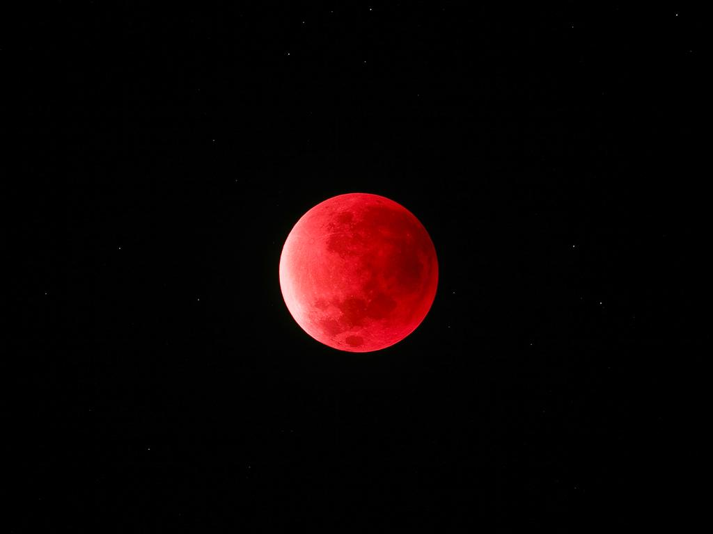 Supermoon Eclipse 2015... Boras, Sweden. Picture: Peter Folkesson/Insight Astronomy Photographer of the Year 2016