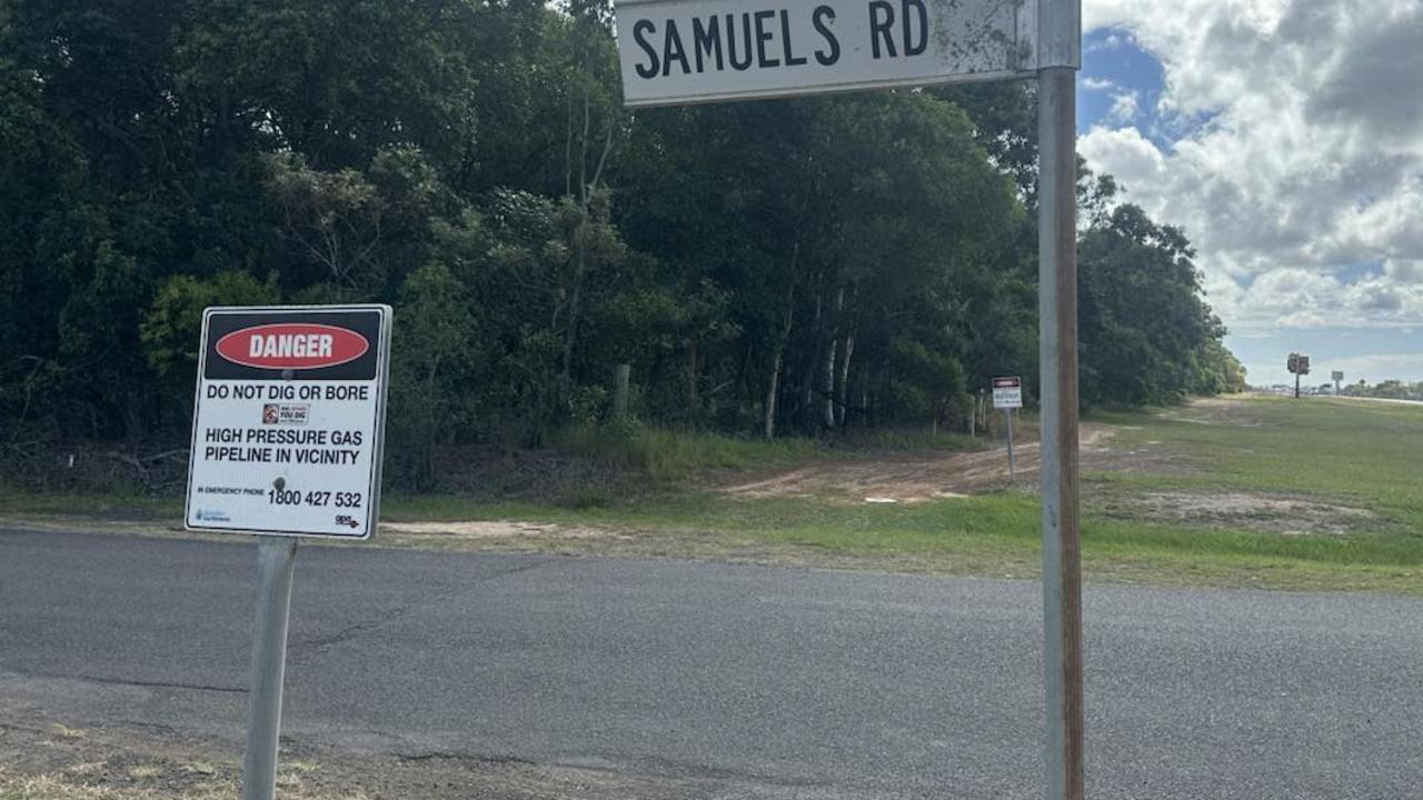 Samuels Road, Bundaberg. Police have urged anyone with dashcam or CCTV footage of the grey Hyundai in the Airport Drive, Samuels Road and Gin Gin areas on May 15 to contact investigators after the disappearance of teenager Pheobe Bishop.