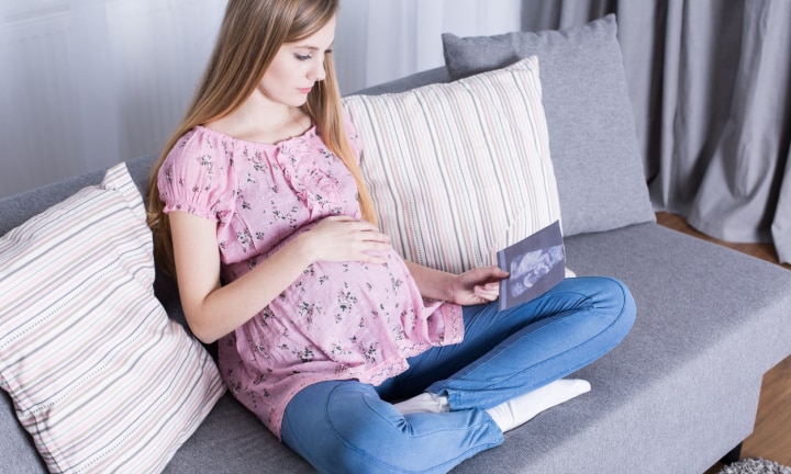 'My girlfriend has been seriously depressed since the gender scan'
