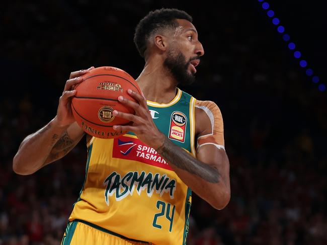 Marcus Lee of the JackJumpers could miss the rest of the series against Perth. Photo: Paul Kane/Getty Images.