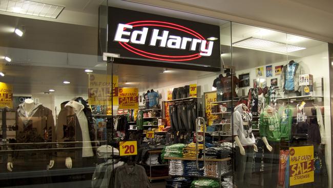 Ed Harry will close its network of 87 stores nationally.