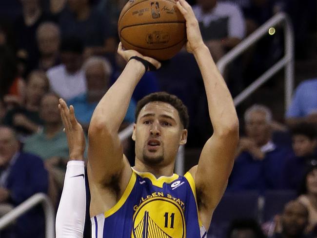 Klay Thompson was in fine form.