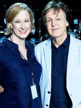 Interviewing Paul McCartney was a dream come true for Leigh Sales. Credit: ABC