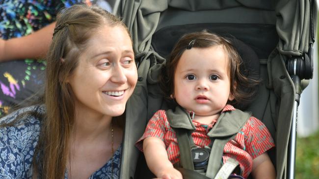 India Fest at Riverway. Emma Rooks with Avi Viomo, 10 months. Picture: Evan Morgan