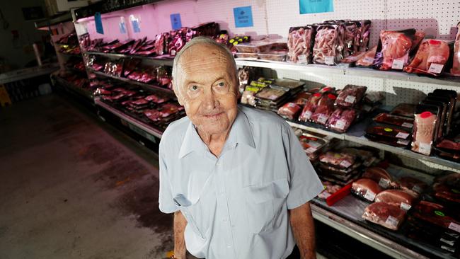 Byrnes Meats owner Darcy Byrnes can't get people to work at the abattoir because of job seeker. PICTURE: STEWART McLEAN