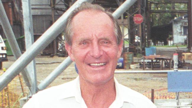 Pic of Bill Heck, Executive Chairman of Heck Group at the Rocky Point Sugar Mill, Woongoolba.