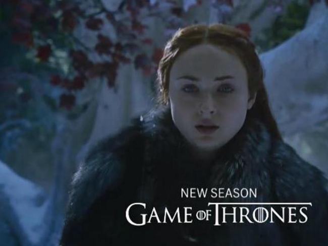 Sansa looks pretty stressed out in this teaser. Picture: HBO