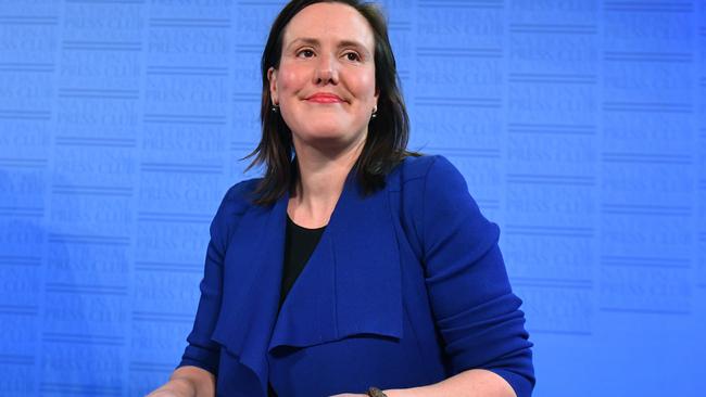 Financial Services Minister Kelly O’Dwyer said the government had reforms before the Senate, introduced last September, but they had been ‘frustrated’. Picture: AAP