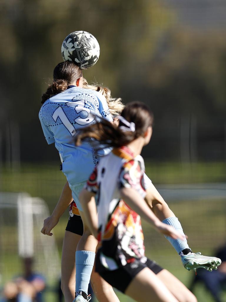 Andie Chaseling. Picture: Michael Gorton. U16 Girls NAIDOC Cup at Lake Macquarie Regional Football Facility.