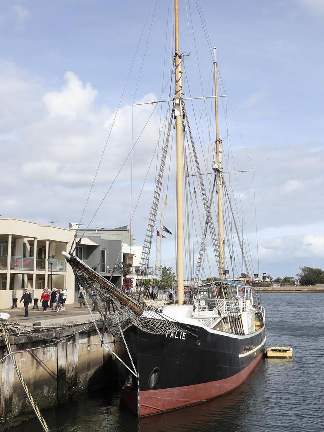 The Falie at Port Adelaide. Picture: Sarah Reed