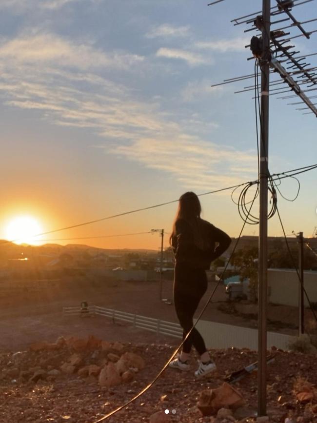 Three NSW people are spending the weekend behind bars after being found at a karaoke bar in Coober Pedy. Picture Instagram