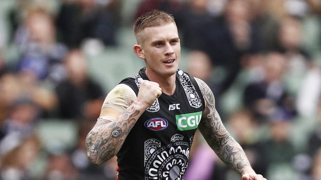 Beams returned to play for Collingwood following a stint in Brisbane. Picture: Daniel Pockett/AAP.