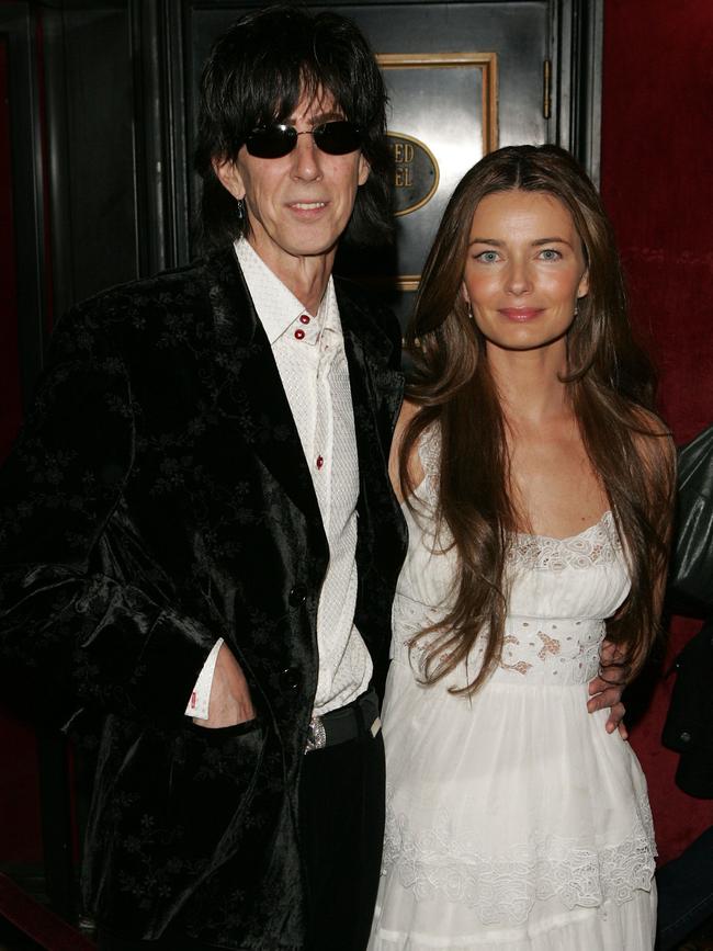 With Ocasek in 2005. Picture: Peter Kramer/Getty Images/AFP