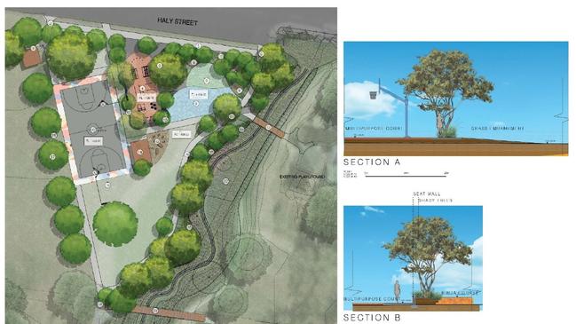 Kingaroy youth precinct plans. Image: SBRC.