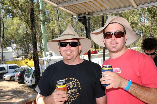 Mark Venn and Sam Ford. Picture: Craig Warhurst