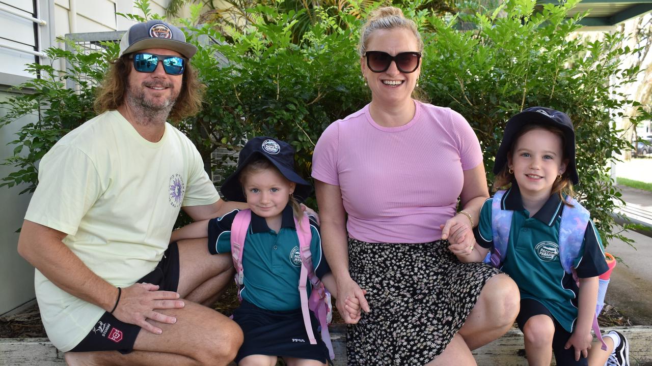 PHOTOS: Smiles as Sunshine Coast families celebrate first day of prep