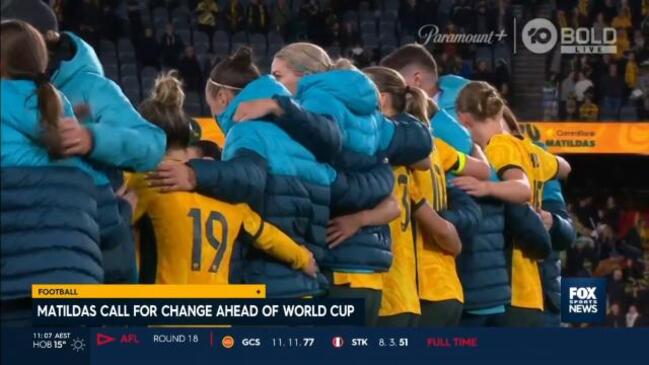 Matildas call out FIFA over prize money gender gap