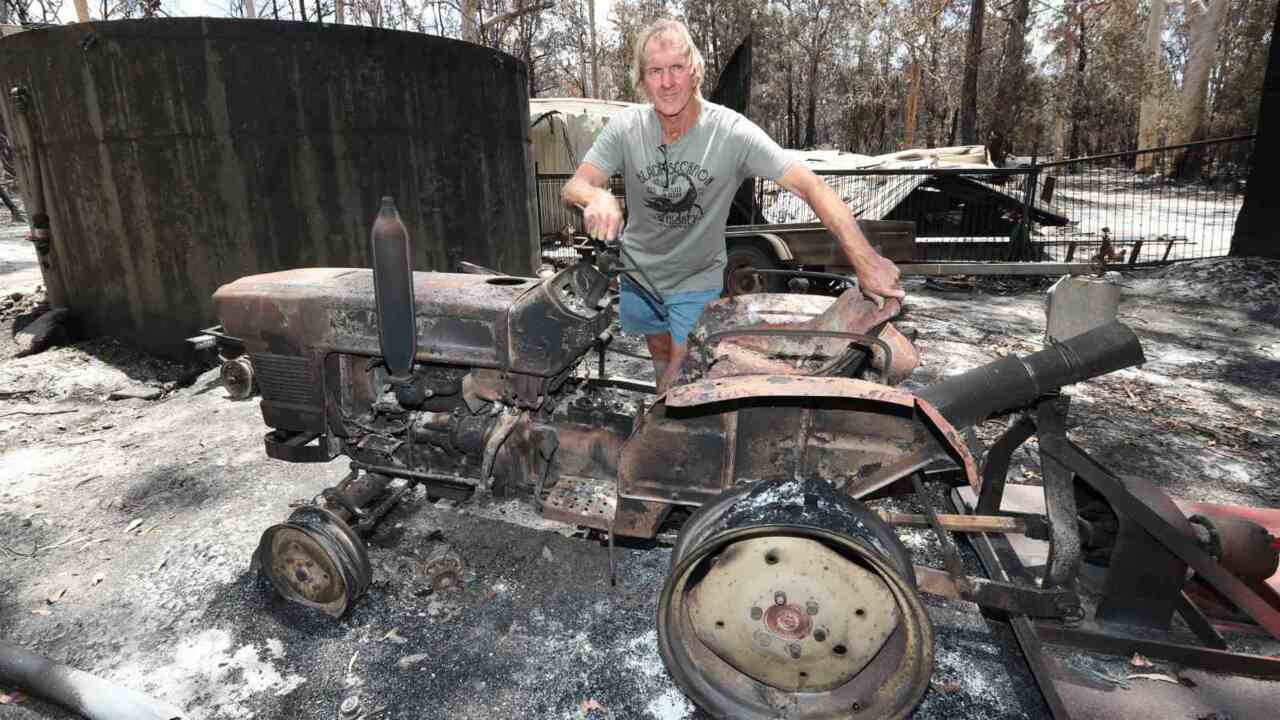 Harrowing story recounts bushfire near escape