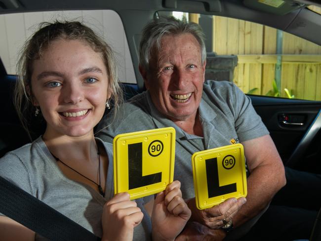 Daily Telegraph: 14th November 2022Angelo Russo Driving instructor for EzLicence with student Audrey Taylor of Hurlstone Park (17)