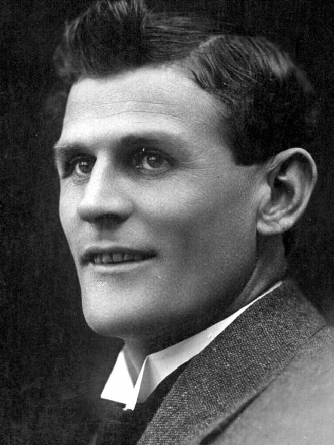 Footballer Tom Leahy 1913 Magarey Medallist. 1910s historical p/ Picture: File Photo