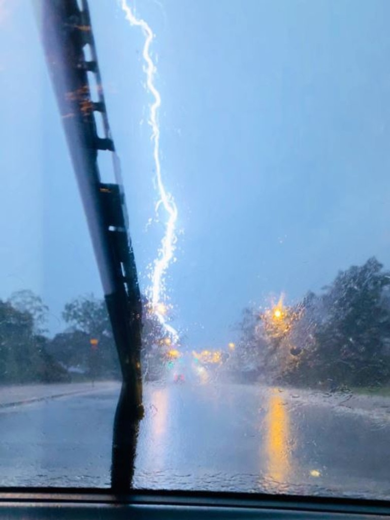 5:30am - Sydney is lashed by two months rain in one day 28/11/18. Photo: twitter/ @jayysn https://twitter.com/JAYYSN