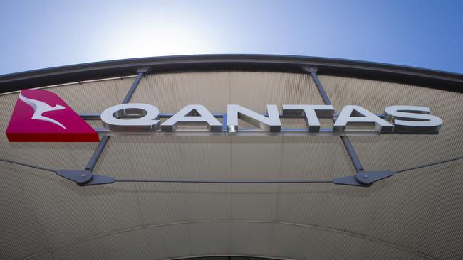 The Qantas terminal at Perth Airport, which the airline is due to vacate by the end of 2025. Picture: Getty Images