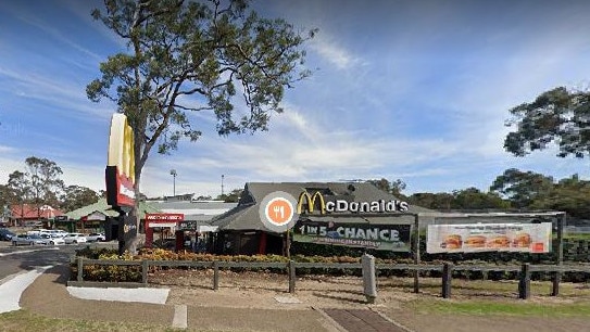 Menai McDonald's in Sydney's south. Picture: Google Maps