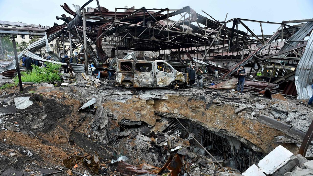 The orders come as the port city officially surrendered to Russian forces. Picture: Olga Maltseva / AFP.