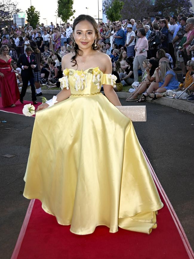 Harristown High School formal 2020 at Highfields Cultural Centre. Dea Lucero