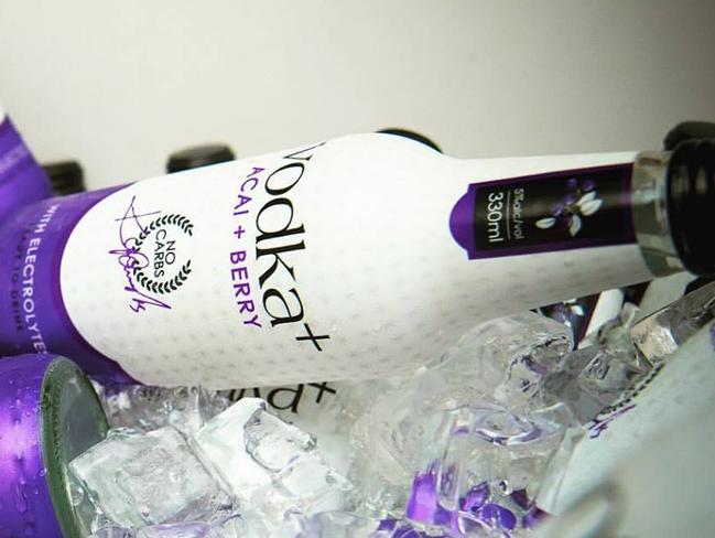 Vodka Plus’ Acai and Berry product. Picture: Vodka Plus