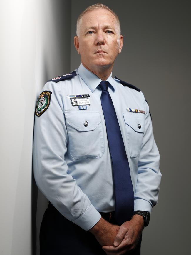 NSW Police Commissioner Michael Fuller. Picture: Jonathan Ng