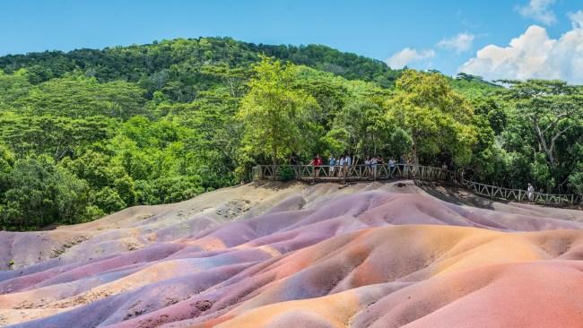 There’s a bounty of things to do within easy reach, including seeing volcanic lumpy rainbow pigmentations at Seven Coloured Earth Geopark.