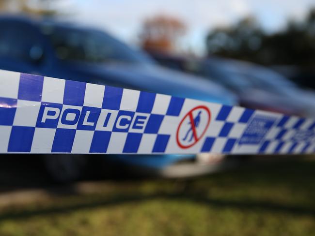 MELBOURNE, AUSTRALIA- NewsWire Photos June 25 2022,  Generic View of Police line tape at a crime scene.Picture: NCA NewsWire /Brendan Beckett