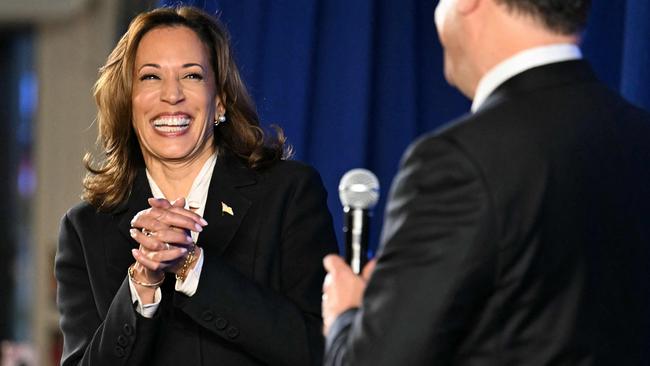 Kamala Harris following the presidential debate. Picture: AFP