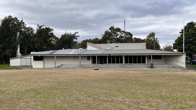 The facilities at Waverley Oval. The changerooms are location on the rear to the left and the clubrooms are on the right side. Picture: Supplied.