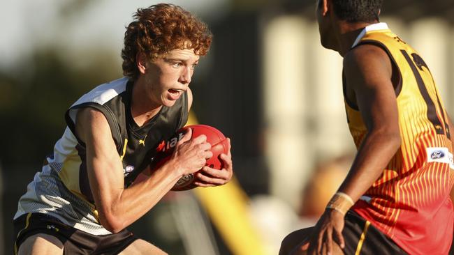 Joe Berry in action for the Murray Bushrangers.