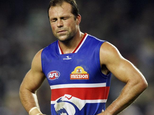 Ouch. Brad Johnson can’t bear to look after missing against the Cats.