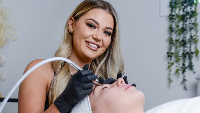 Alisha Pertini of Thérapie Aesthetics in Ridgehaven won the best beauty therapist vote in 2021 and has now placed second in 2022’s search for best skin specialist. Picture: Brenton Edwards