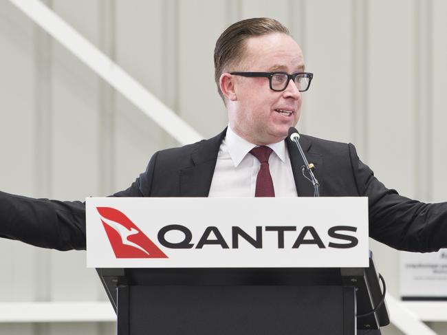 Qantas CEO Alan Joyce. Picture: Supplied